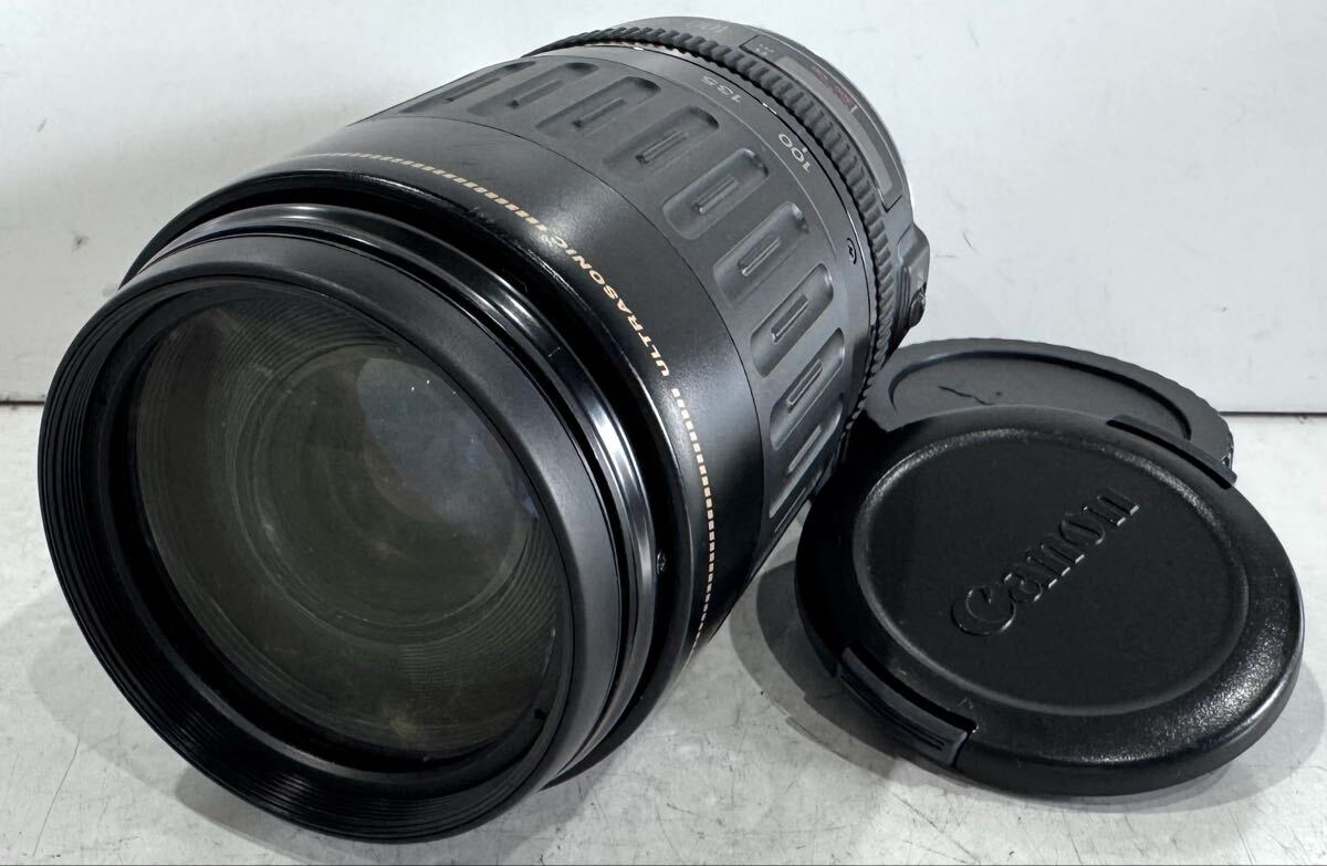 260819D☆ Canon ULTRASONIIC ZOOM LENS EF 100-300mm 1:4.5-5.6 AFレンズ ♪配送方法＝おてがる配送宅急便(EAZY)♪