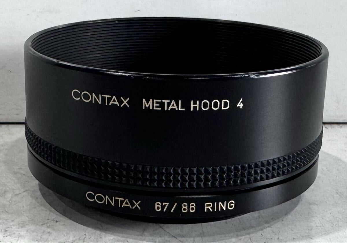 260817D☆ CONTAX METAL HOOD 4 67/86 RING セット ♪配送方法＝おてがる配送宅急便(EAZY)♪