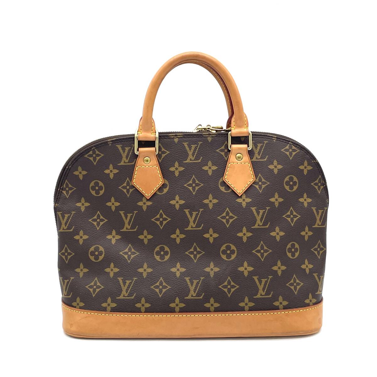 1円 外観美品 LOUIS VUITTON ルイヴィトン モノグラム アルマPM ハンドバッグ ミニボストン M51130