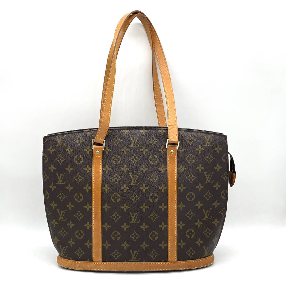 1円 べたなし 良品 LOUIS VUITTON ルイヴィトン モノグラム バビロン トートバッグ ショルダーバッグ M51102