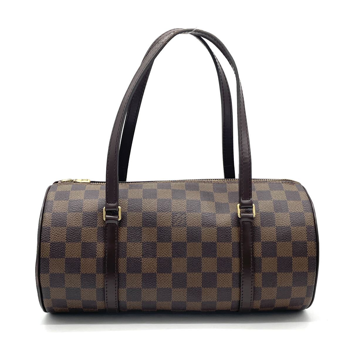 1円 良品 LOUIS VUITTON ルイヴィトン ダミエ パピヨン30 ハンドバッグ N51303