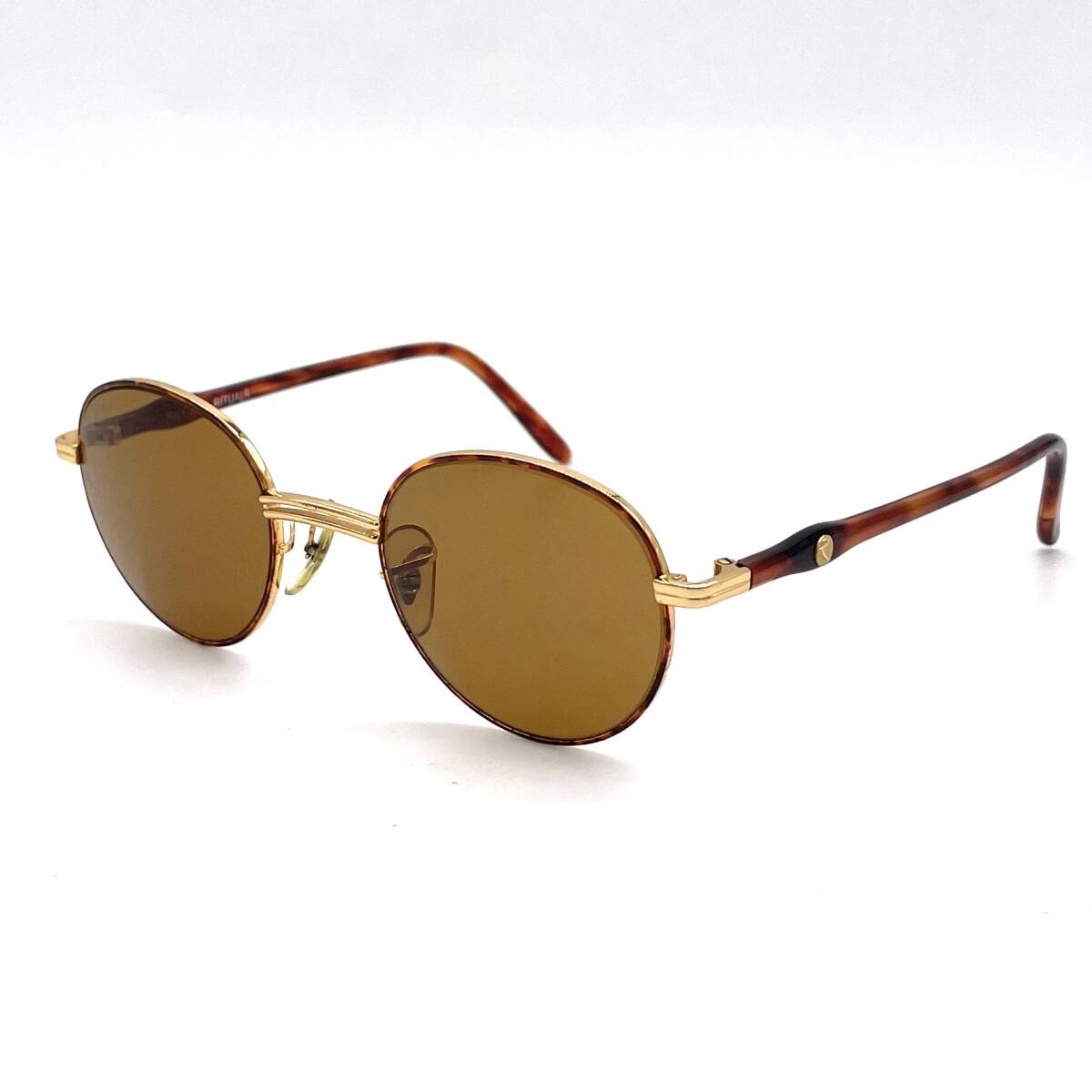 美品 Ray-Ban レイバン RITUALS ボシュロム B&L サングラス ラウンド W2546 BL刻印 ブラウン系 ヴィンテージ 125