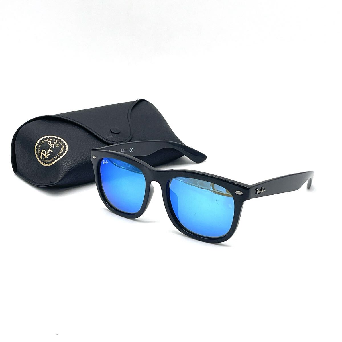 良品 Ray-Ban レイバン サングラス ウェリントン RB4260D ブラック 2145