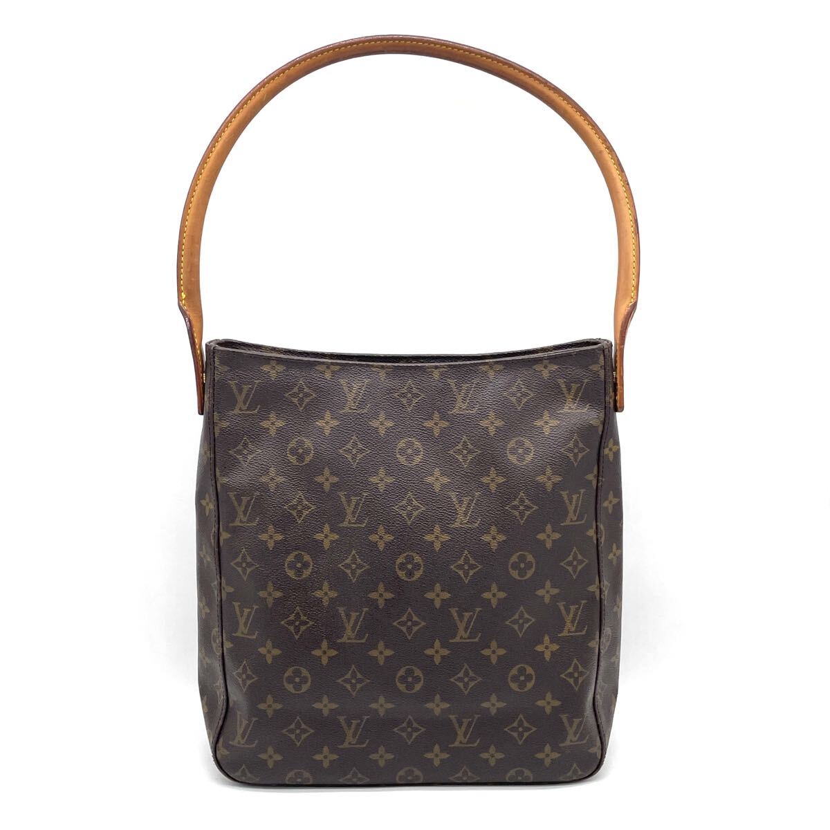 1円 良品 LOUIS VUITTON ルイヴィトン モノグラム ルーピングGM ショルダーバッグ ワンショルダー M51145