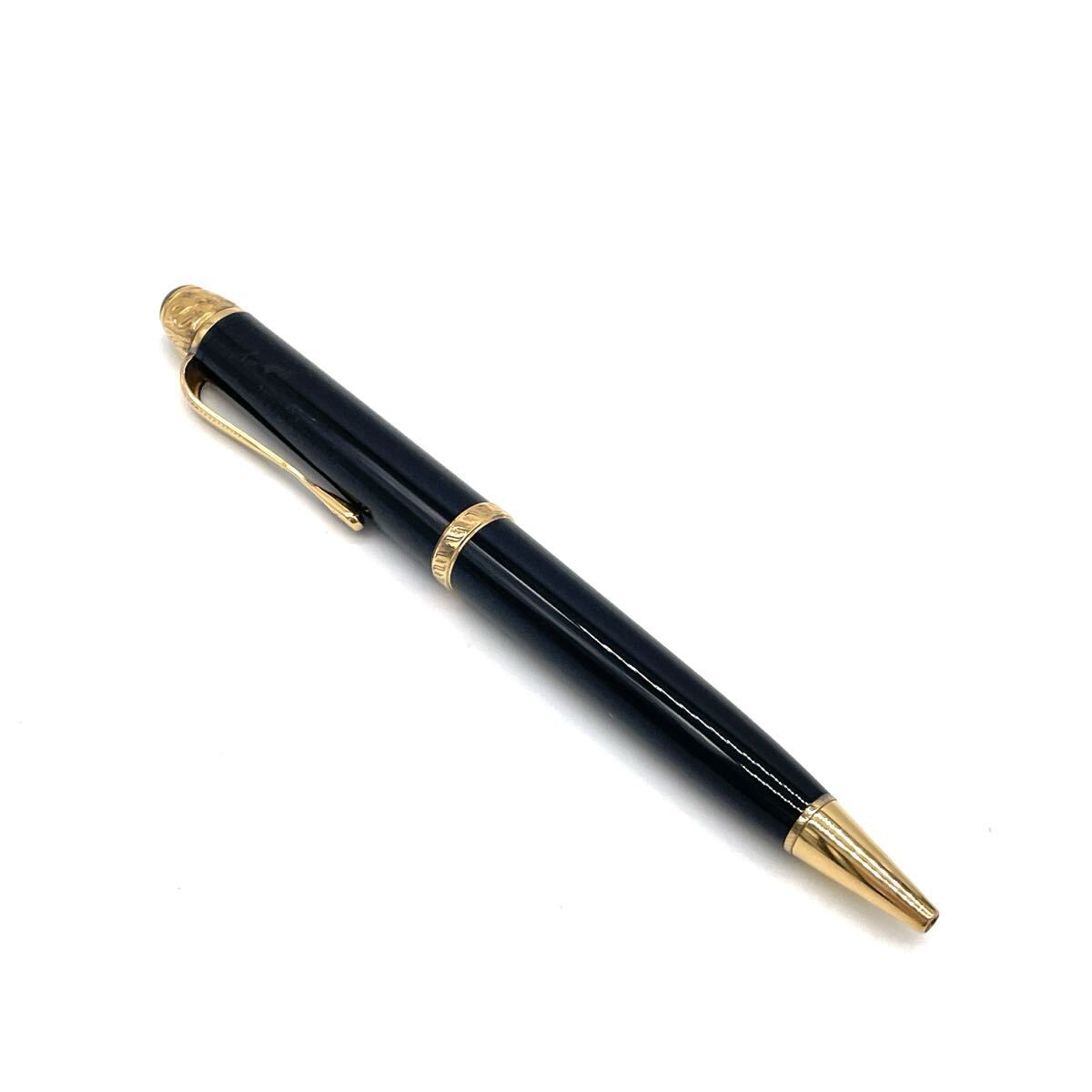 1円 良品 限定モデル MONTBLANC モンブラン ツイスト式 ボールペン 作家シリーズ ヴォルテール ボルテール ブラック 筆記確認済 212