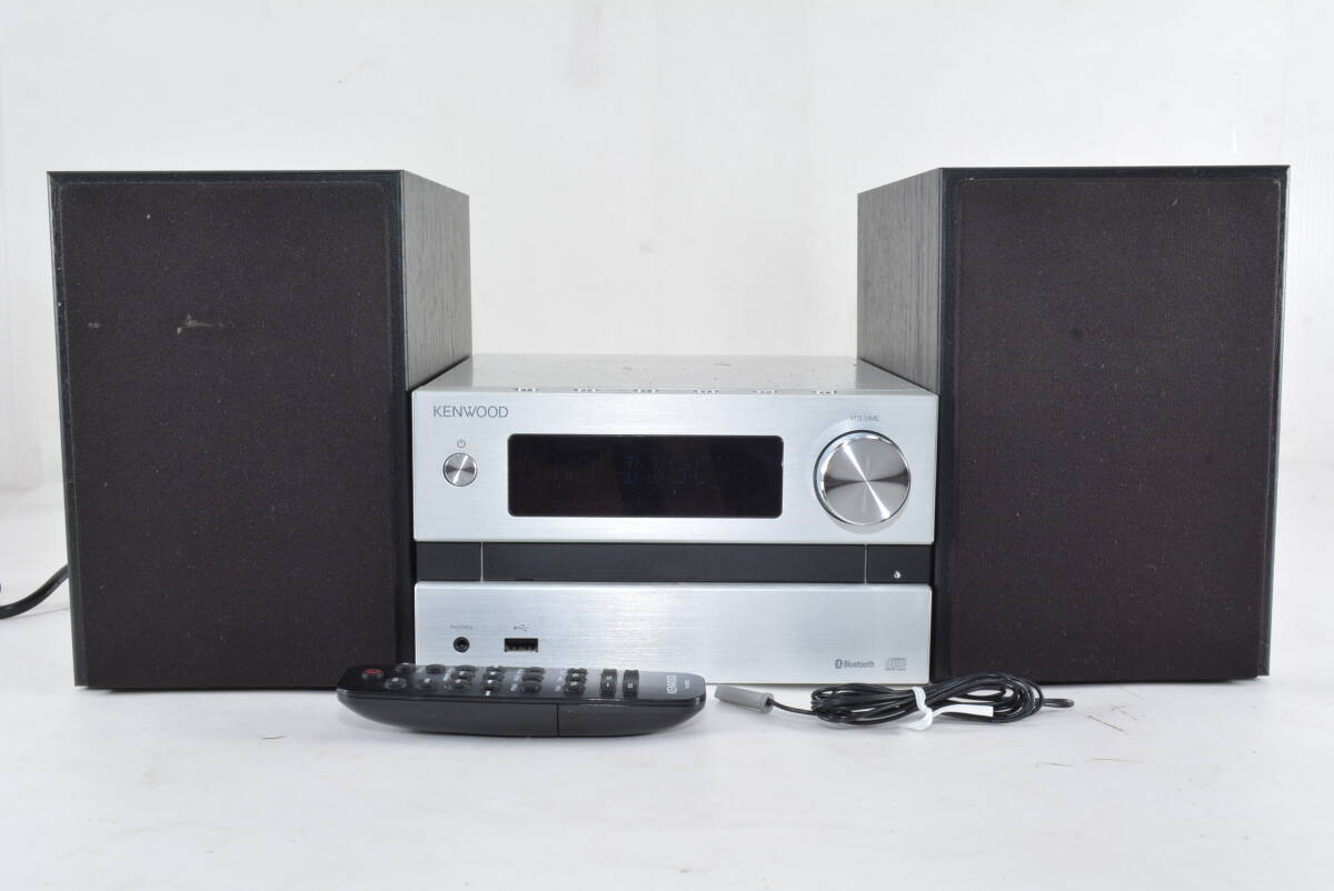 [TAE29]KENWOOD R-MEB50/M-EB50 ミニコンポ ケンウッド Bluetooth BT対応 リモ付き