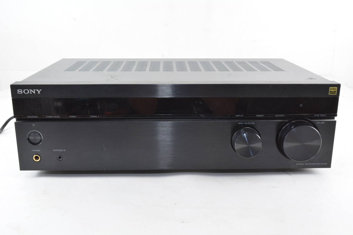 [TAE39]動作品 SONY STR-DH190 STEREO RECEIVER ハイレゾ対応 ステレオ プリメインアンプ レシーバー Bluetooth ソニー Hi-Res