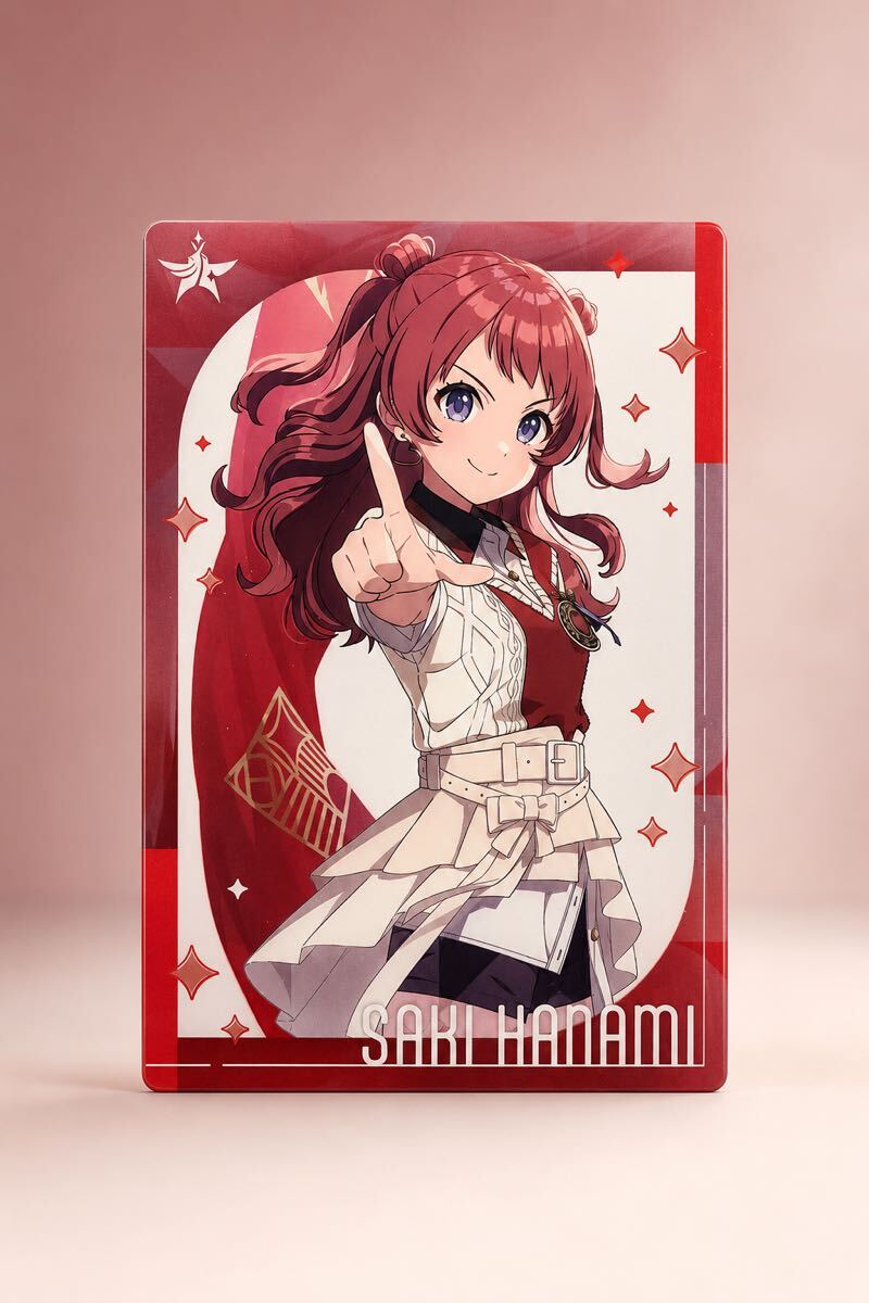学園アイドルマスター 花海佑芽 ビジュアルカード ウェハースカード 学マス カード