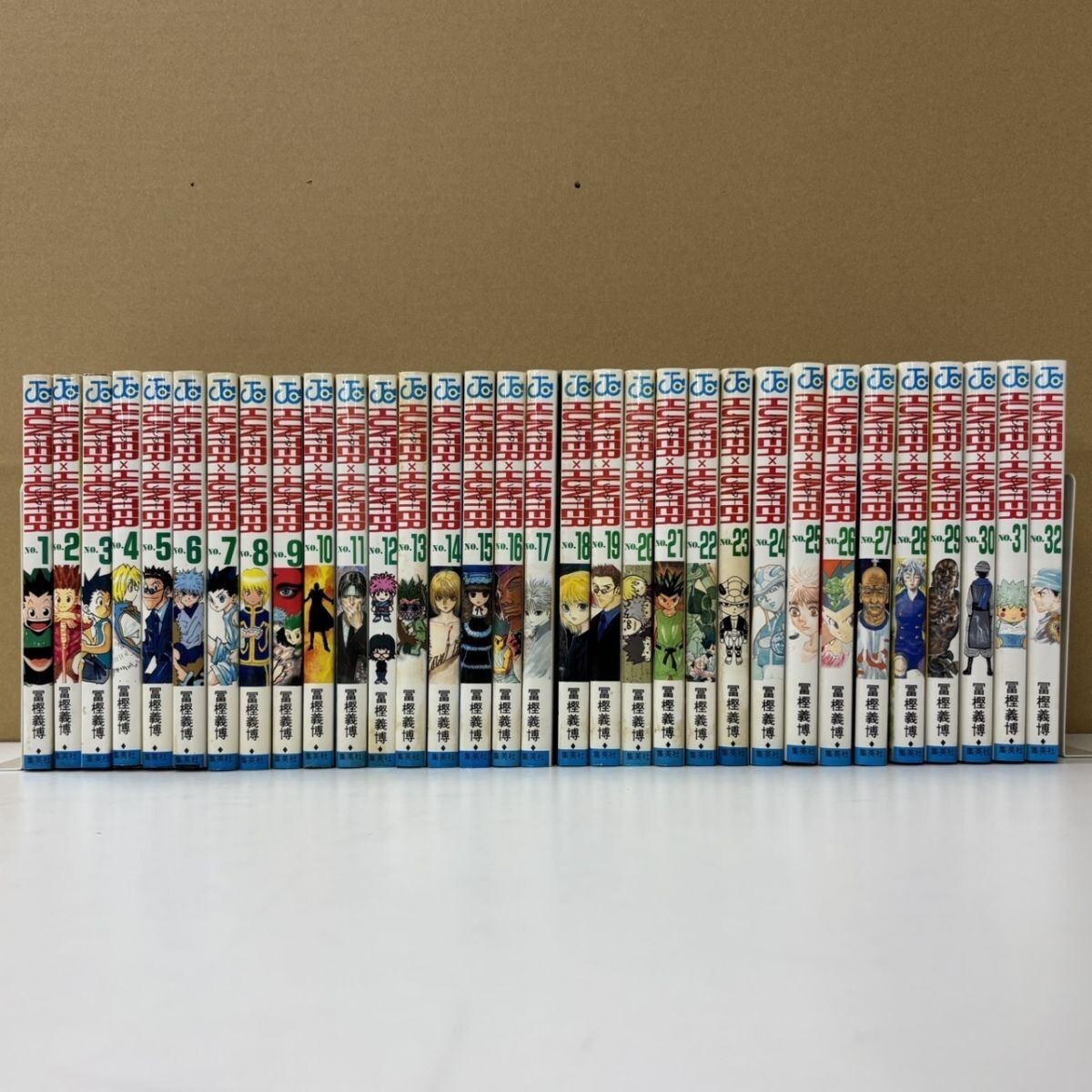 S521-NG18-261 HUNTER×HUNTER ハンターハンター 1巻-32巻 漫画 コミック 冨樫義博 ジャンプコミックス 集英社 NB