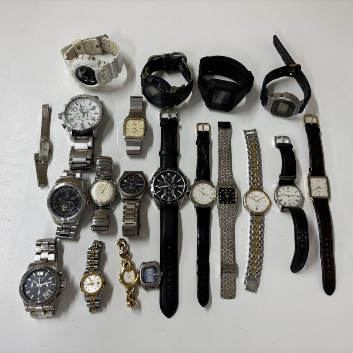 S503-■ SEIKO セイコー/CASIO カシオ/ REGUNO レグノ/CITIZEN シチズン/ORIENT オリエント/ NIXON ニクソン 腕時計 まとめ 計20点 NB