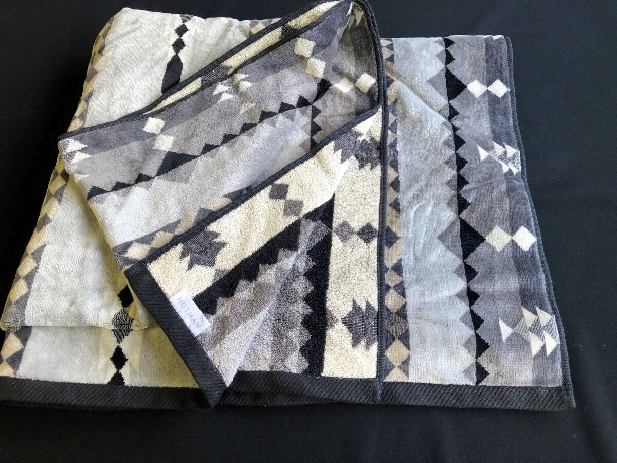 新品　HOTMAN　バスタオル　上質タオル　ブランケットに　大判バスタオル