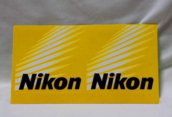 ★ 『Nikon』ステッカー 12.5cm×7cm