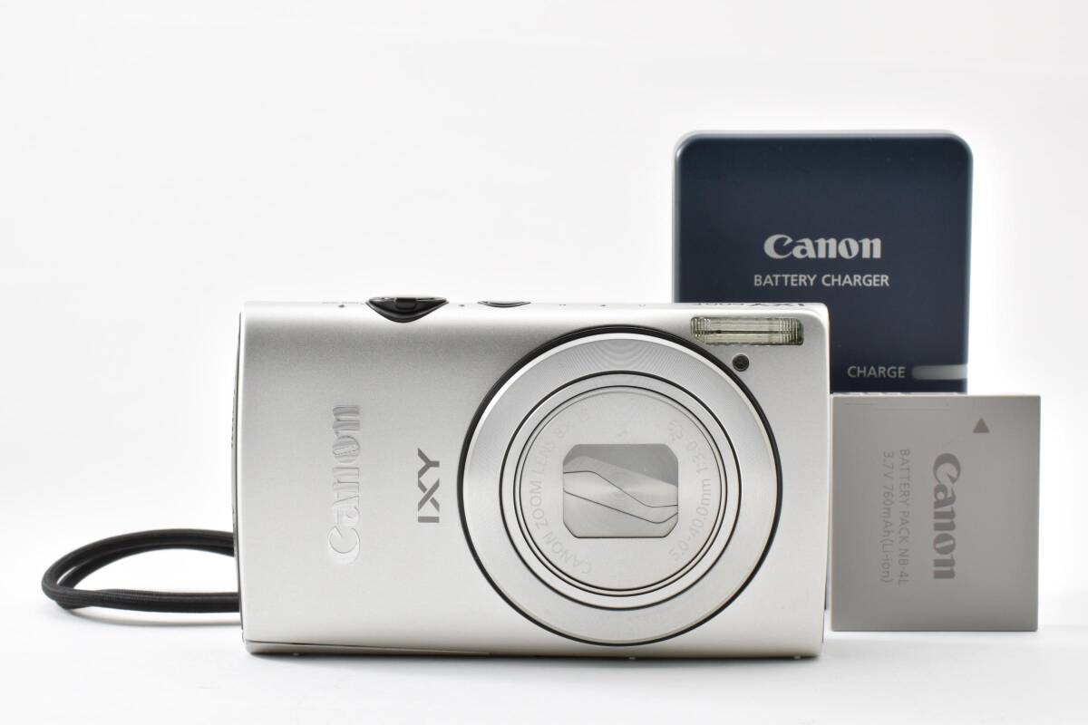 ■ 美品 ■ キャノン　Canon IXY 600F シルバー #E-12AU25-1990