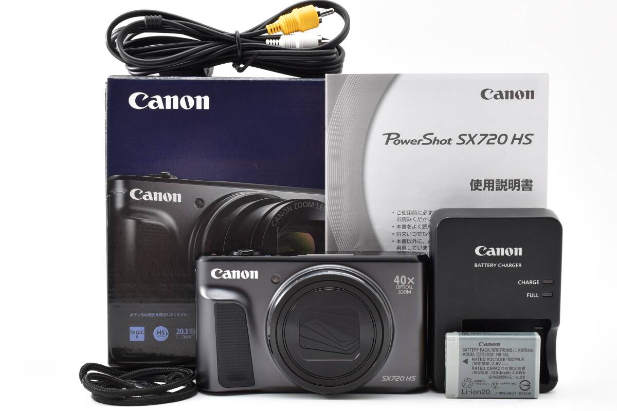 ■ 美品 ■ キャノン　Canon PowerShot SX720HS 《元箱付き》#E-18AU41-2008