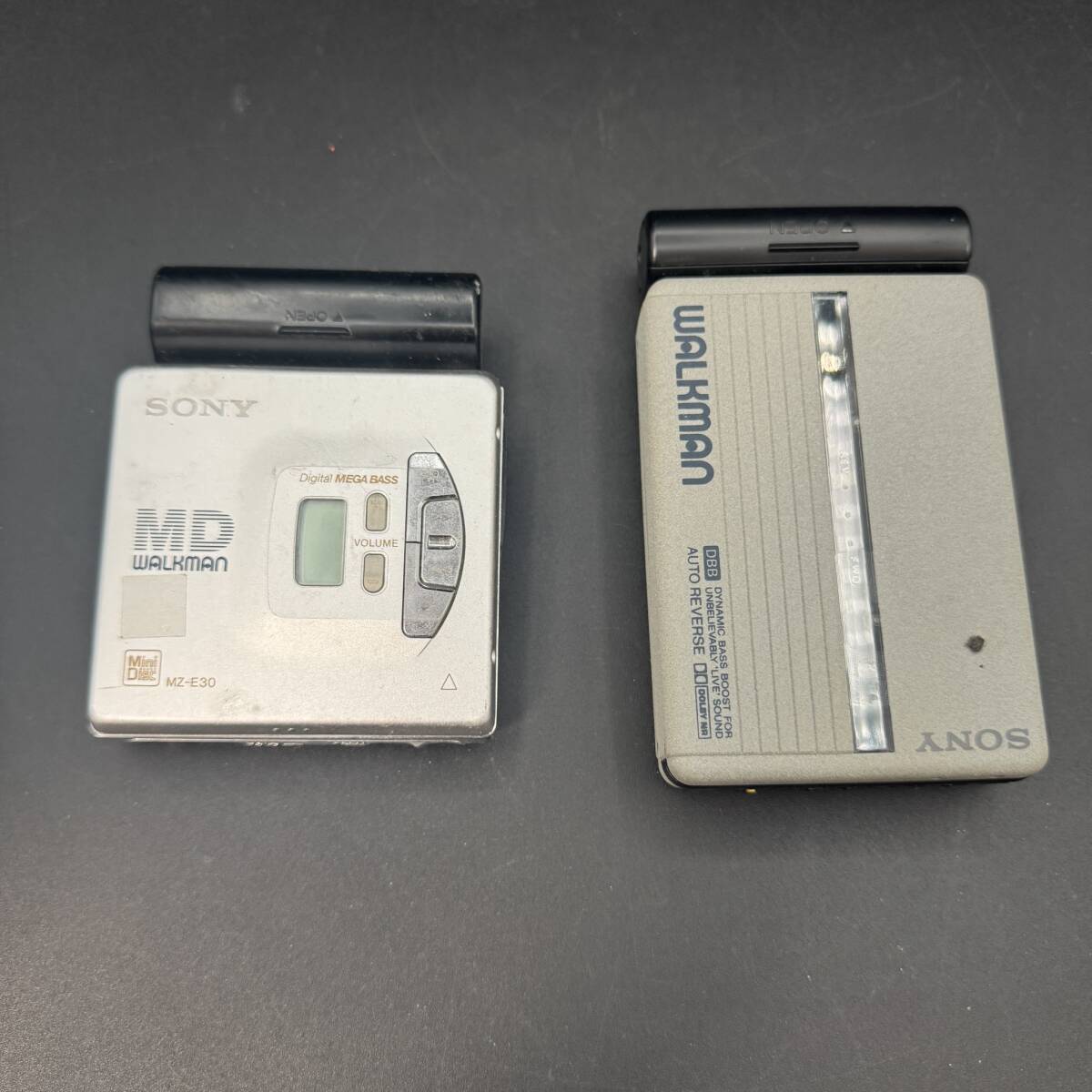 現状品【WALKMAN】ウォークマン　GI　SONY　MDプレイヤー　カセットプレイヤー　MZ-E30 WZ-503