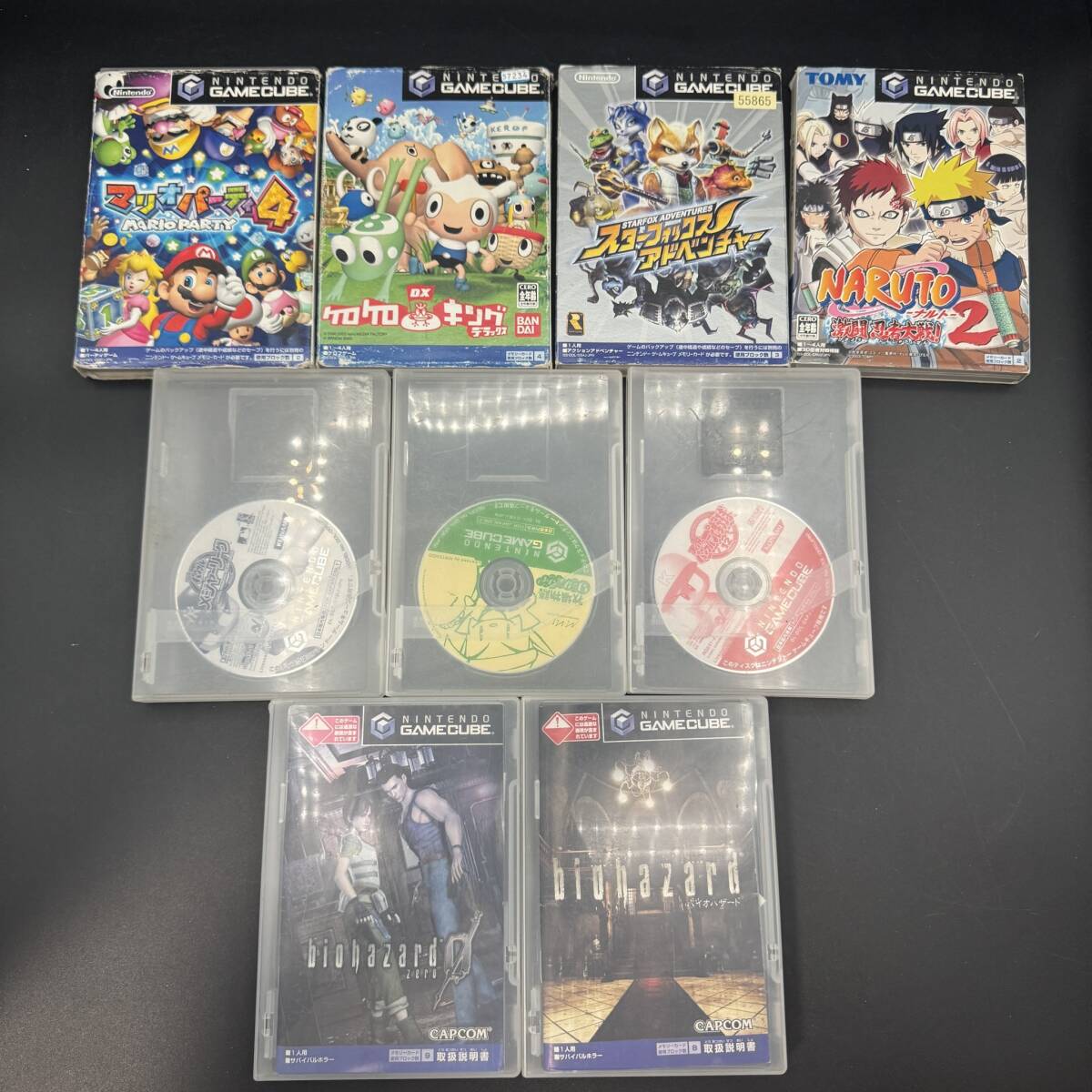 【Nintendo】ゲームキューブ　ソフト　GI　マリオ　フォックス　バイオハザード　パワプロ　まとめ　９点