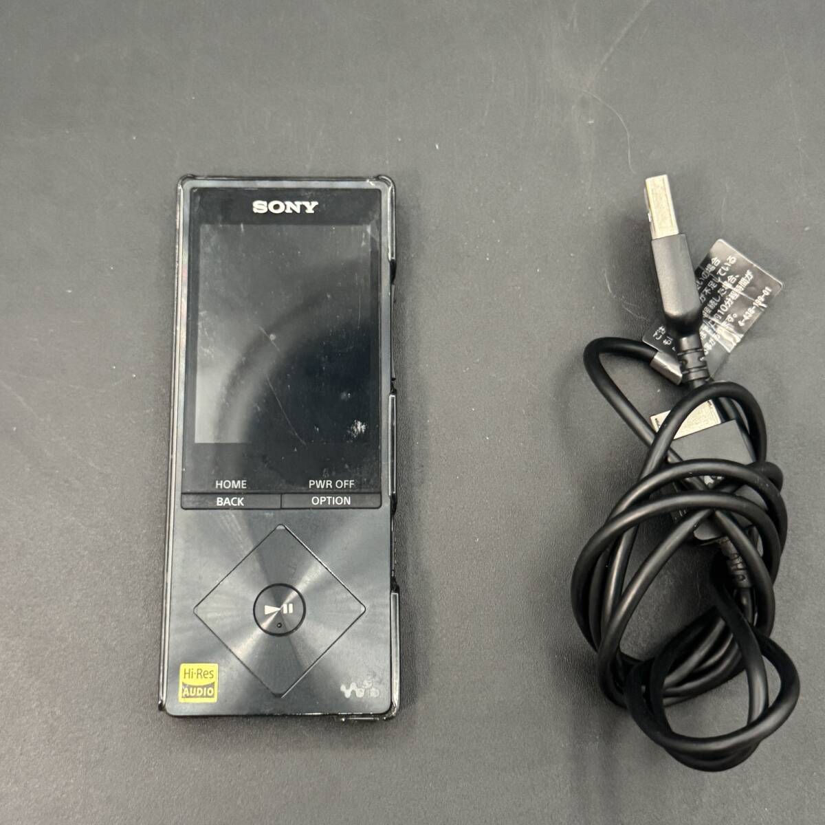 現状品【ウォークマン】SONY WALKMAN　GI　 NW-A16 32GB ブラック　充電器付　