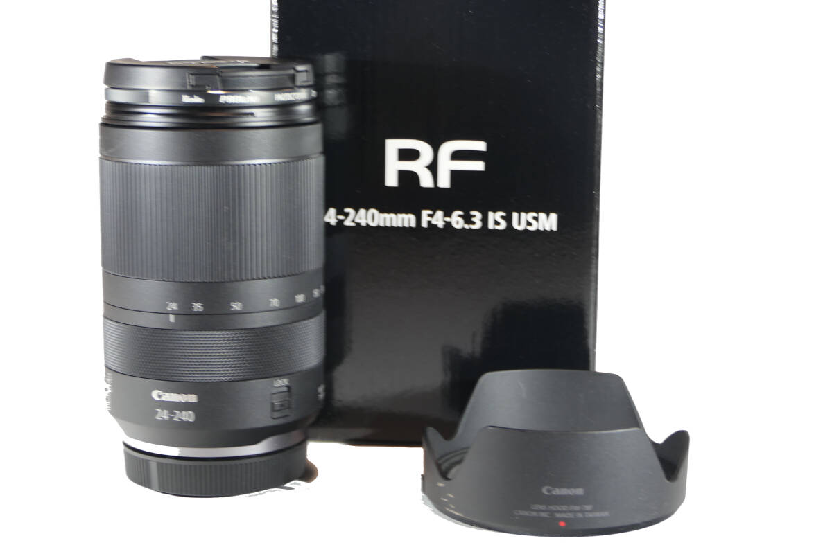 CANONN RF 24-240mm F4-6.3 IS USM　フィルター、元箱