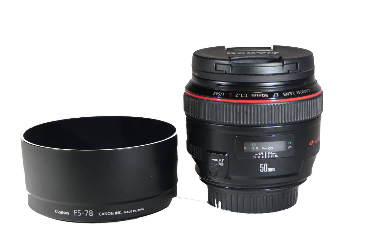 CANON EF50mm F1.2 L USM Kenko Protector 72mm
