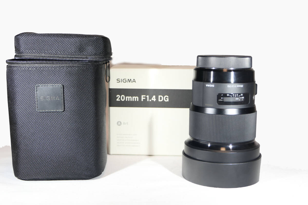 SIGMA Art 20mm F1.4 DS　EF　キャノン