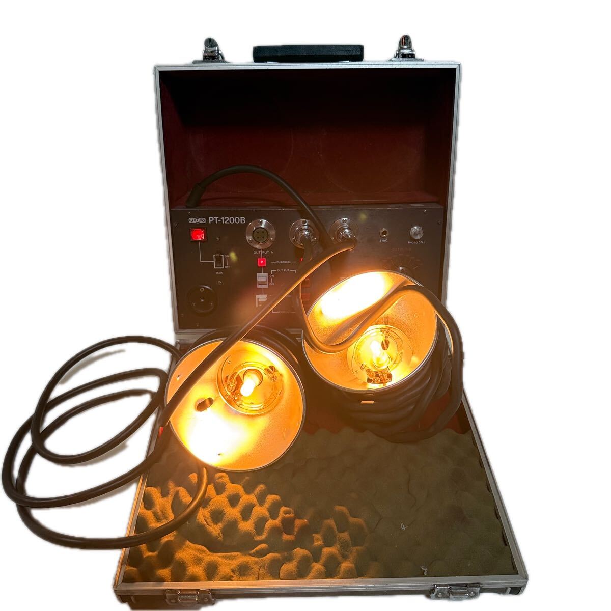 業務用ストロボ ライティングシステム ジーベック xebex PT-1200B U-TECH 株式会社ユーテック 動作品