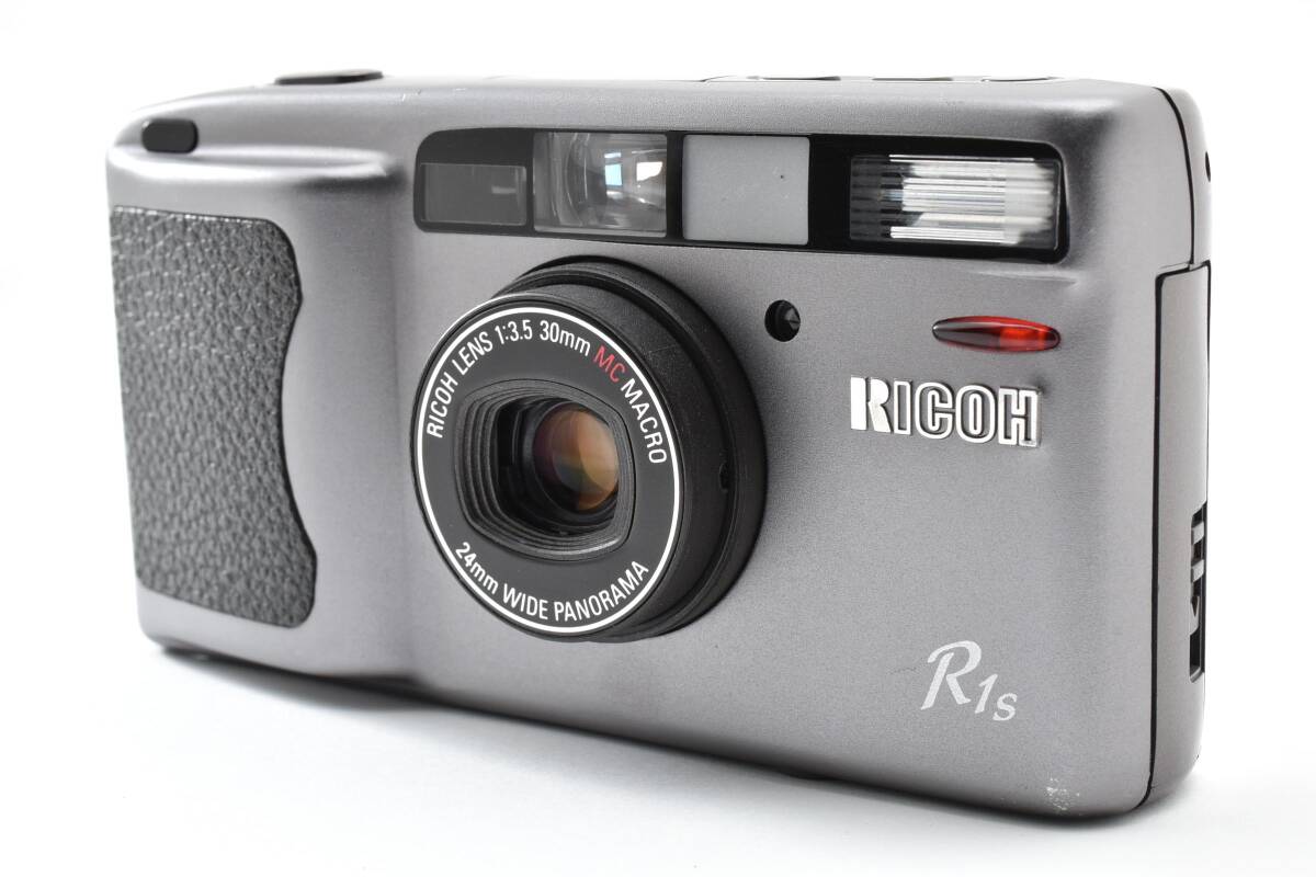 【1円スタート】RICOH R1s リコー 薄型コンパクトフィルムカメラ 通電確認済 動作未確認 ジャンク