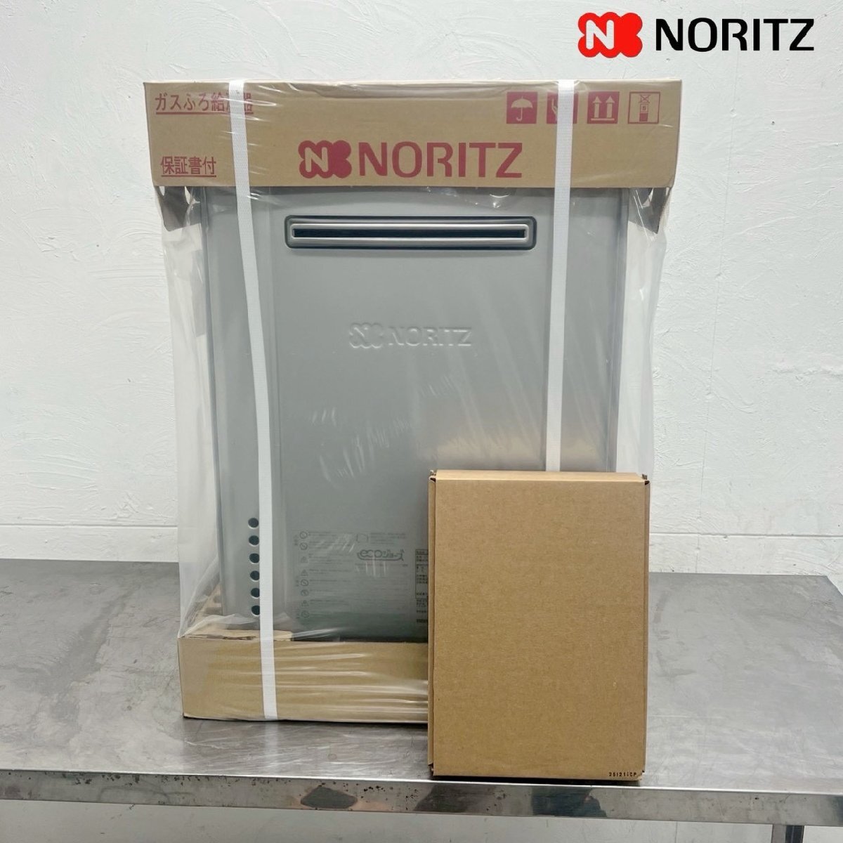 ノーリツ ガス給湯器 【都市ガス】GT-C2472SAW BL 25年製 24号 /リモコン RC-J101E オート エコジョーズ NORITZ 未使用/D6613