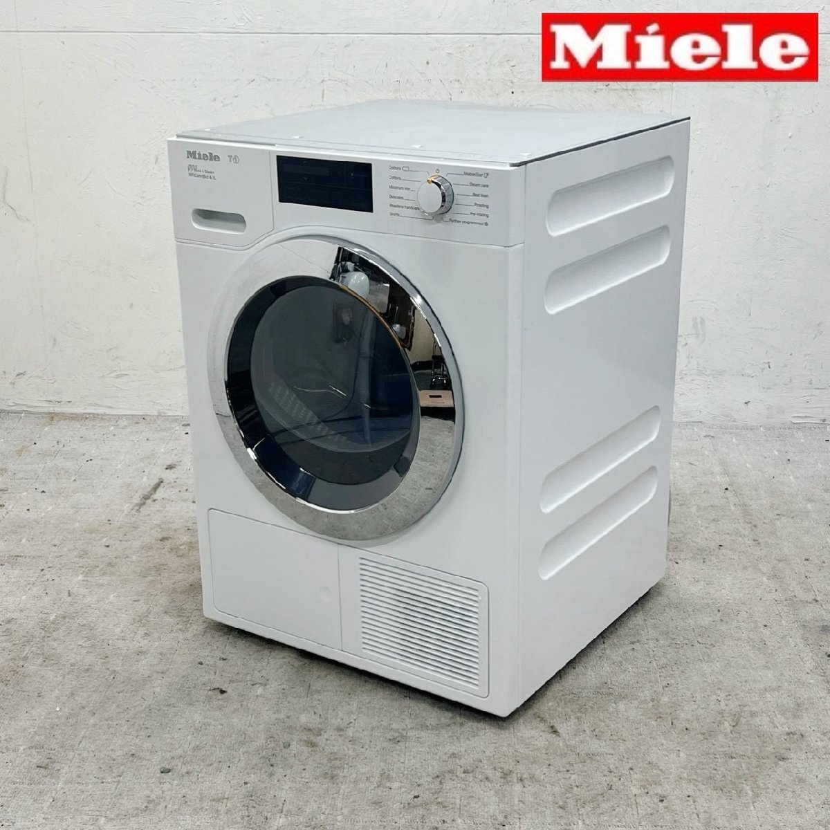 Miele ミーレ 衣類乾燥機 TCJ680WP 9kg ヒートポンプ式 ハニカムドラム /D6834