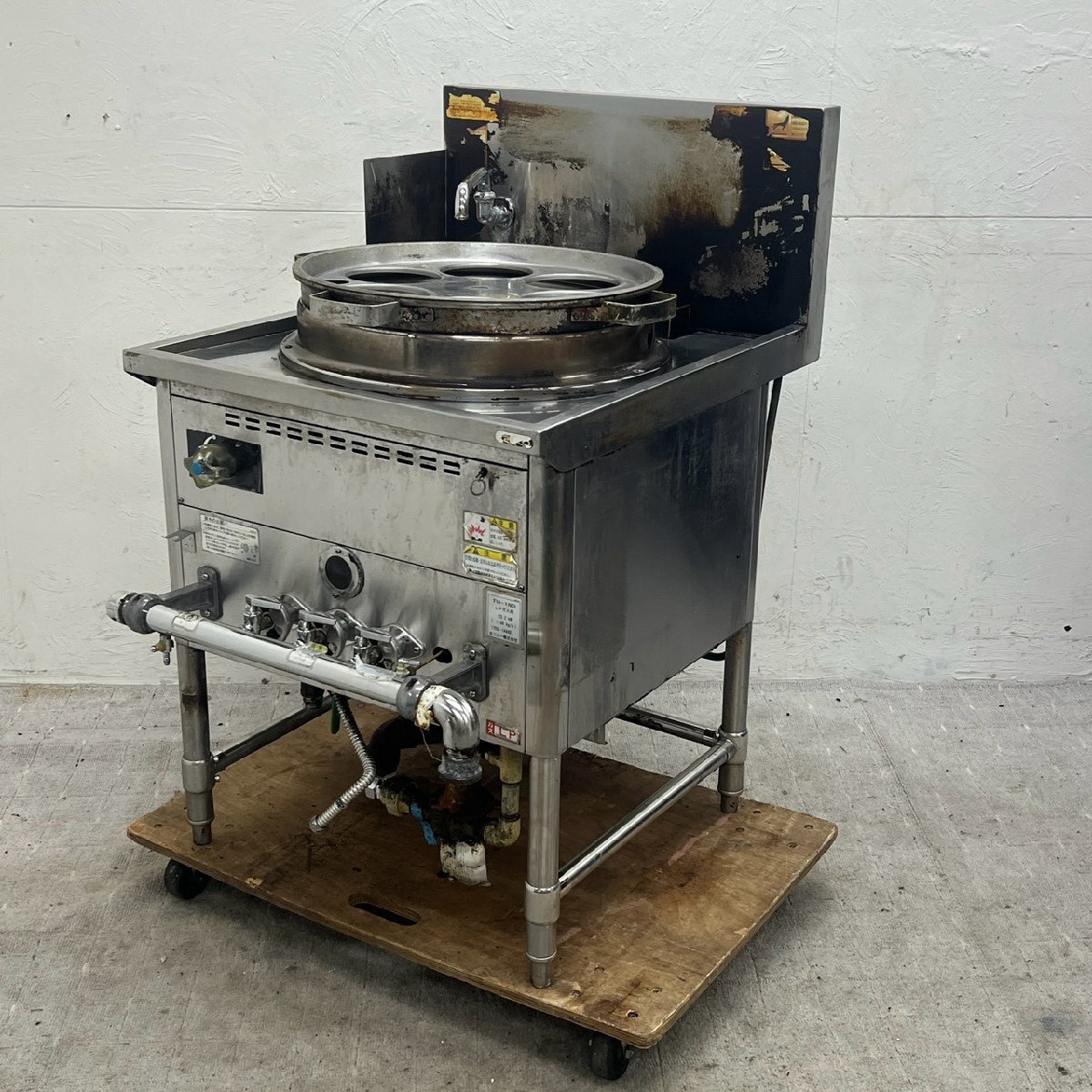タニコー ガスゆで麺機 TU-1ND 【LPガス】 中華 茹で麺機 プロパン 業務用 /D6687