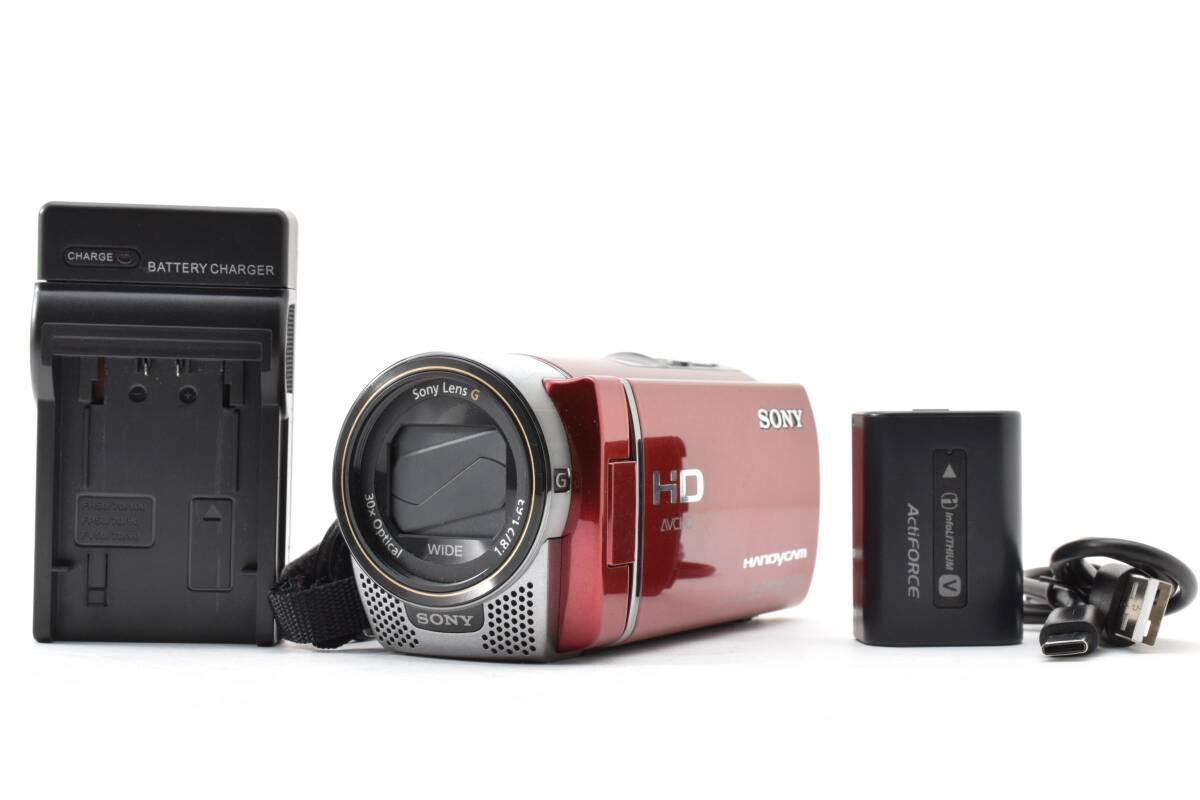 【美品】SONY ソニー HDR-CX180 Handycam ハンディカム ビデオカメラ #3017567