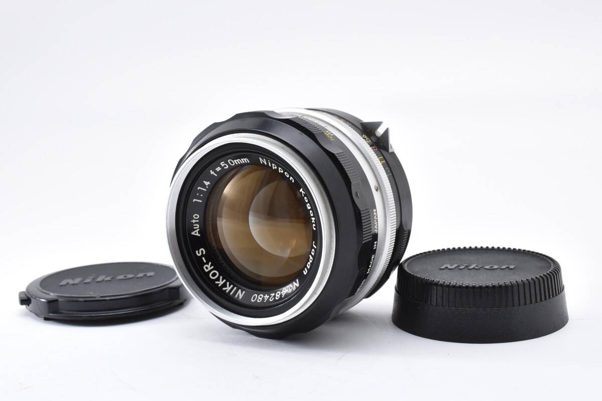【美品】Nikon ニコン Nikkor-S Auto 50mm F1.4 オールドレンズ 名玉 #3017578