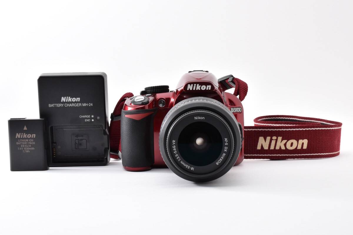 【超美品】Nikon ニコン D3100 AF-S DX 18-55mm F3.5-5.6 #3024939