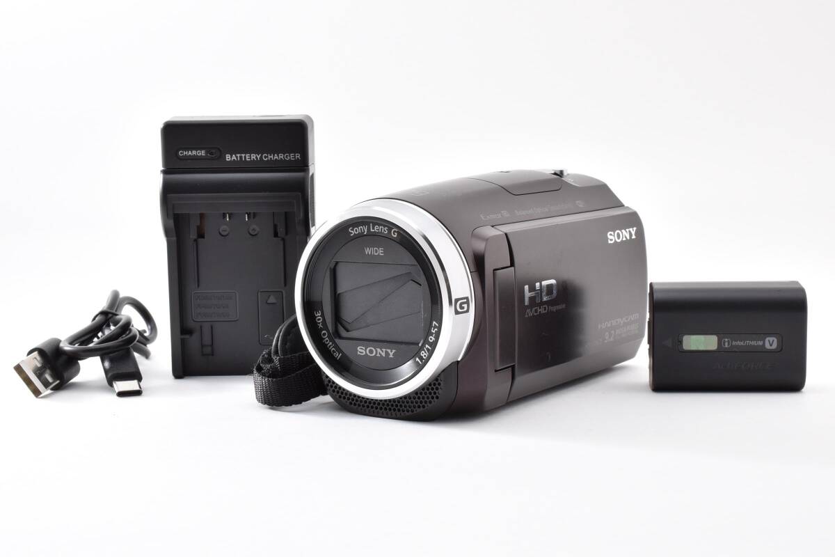 【美品】SONY ソニー HDR-CX675 30倍光学ズーム ハンディカム #3024943