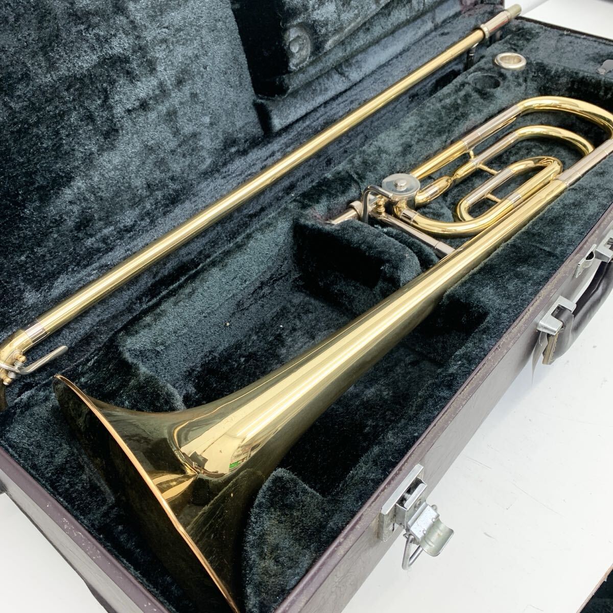 1円~! YAMAHA ヤマハ YSL-6420Ⅱ テナーバストロンボーン トロンボーン ハードケース 管楽器 001607