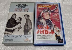 荒鷲の翼/ジェットパイロット　ジョン・ウェイン　廃盤航空戦争映画2本一括セット