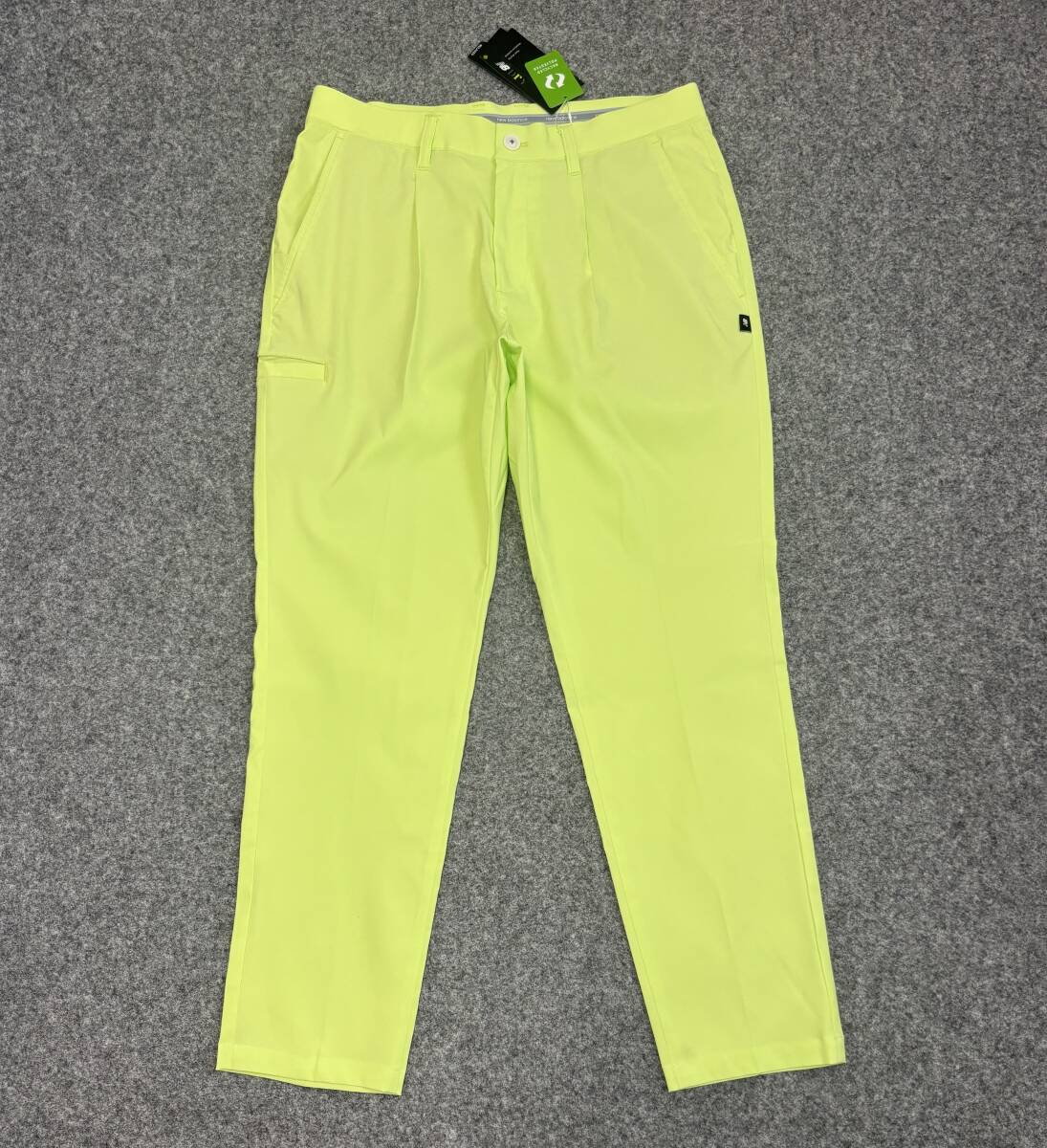 送料185円～◇新品◇NEW BALANCE GOLF ニューバランスゴルフ◇5(ウエスト80-84㎝)◇ストレッチ ワンタック ワイドロングパンツ