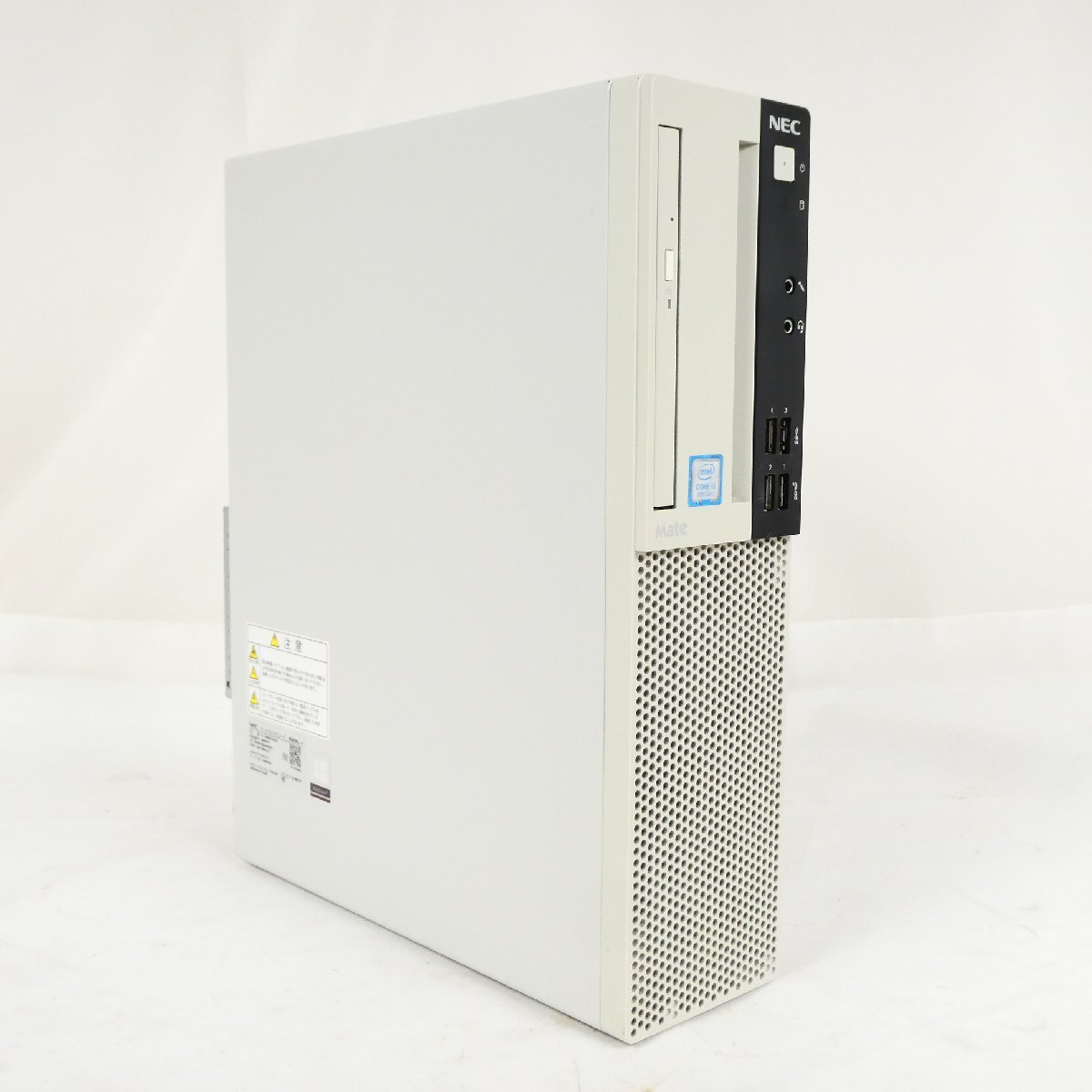 動作品 NEC デスクトップパソコン [Windows11/Core i5-8400/16GB/HDD 500GB 初期化済み] Mate MUM28L-4 PC 中古■GF010s■