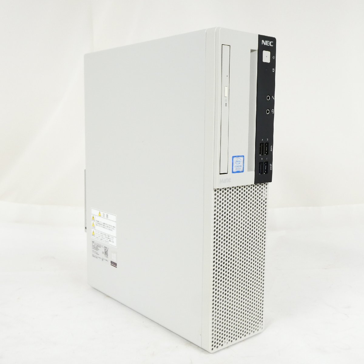 動作品 NEC デスクトップパソコン [Windows11/Core i5-9400/12GB/HDD 500GB 初期化済み] Mate MUM29L-6 PC 中古■GF009s■