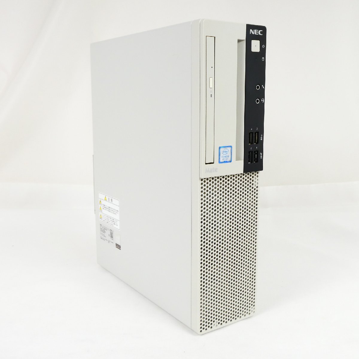 動作品 NEC デスクトップパソコン [Windows11/Core i5-9400/12GB/HDD 500GB 初期化済み] Mate MUM29L-5 PC 中古■GF012s■