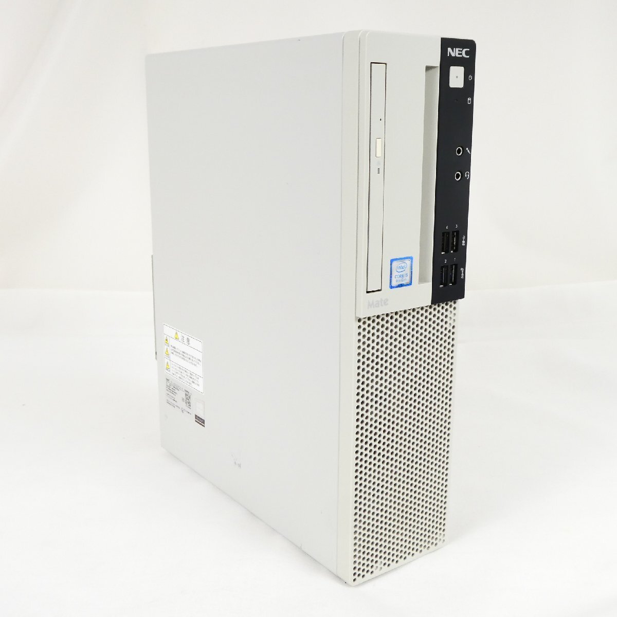 動作品 NEC デスクトップパソコン [Windows11/Core i5-9400/16GB/HDD 500GB 初期化済み] Mate MUM29L-5 PC 中古■GF014s■