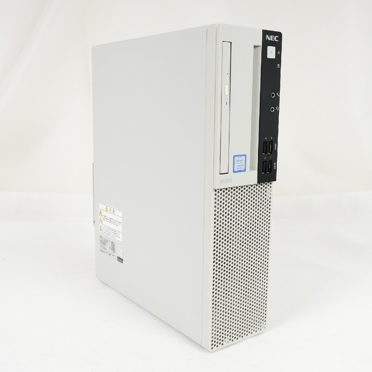 動作品 NEC デスクトップパソコン [Windows11/Core i5-9400/12GB/HDD 500GB 初期化済み] Mate MUM29L-5 PC 中古■GF013s■