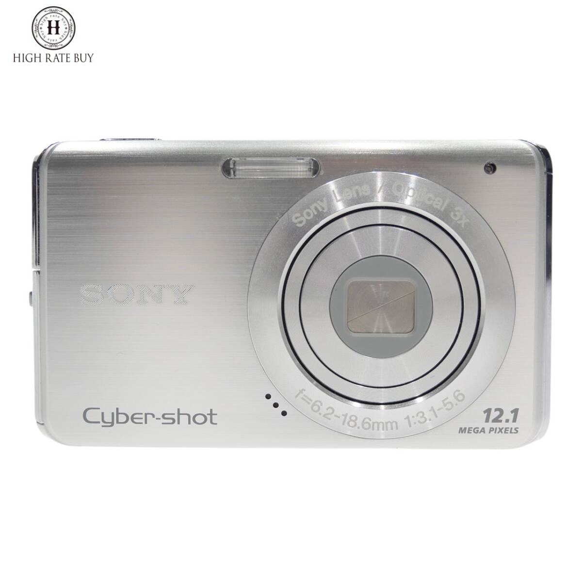 1円スタート SONY ソニー サイバーショット DSC-W190 コンパクト デジタルカメラ デジカメ f=6.2-18.6mm 1:3.1-5.6 光学機器 動作未確認