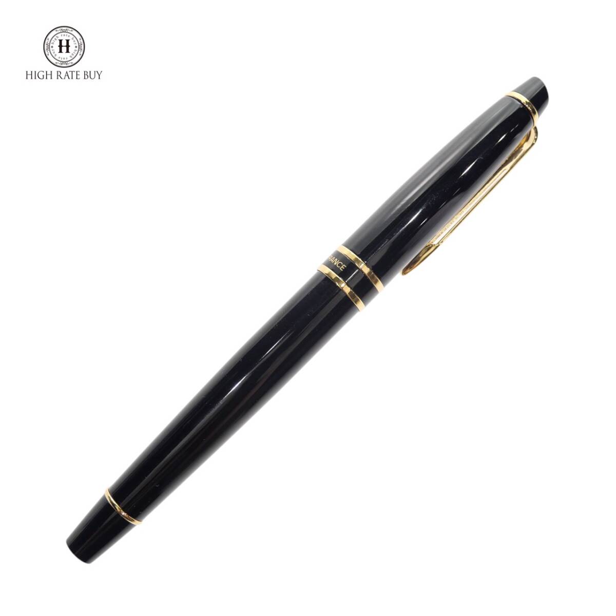 1円スタート WATERMAN ウォーターマン 万年筆 フランス製 ブラック ゴールド 筆記用具 文房具 ステーショナリー 筆記未確認