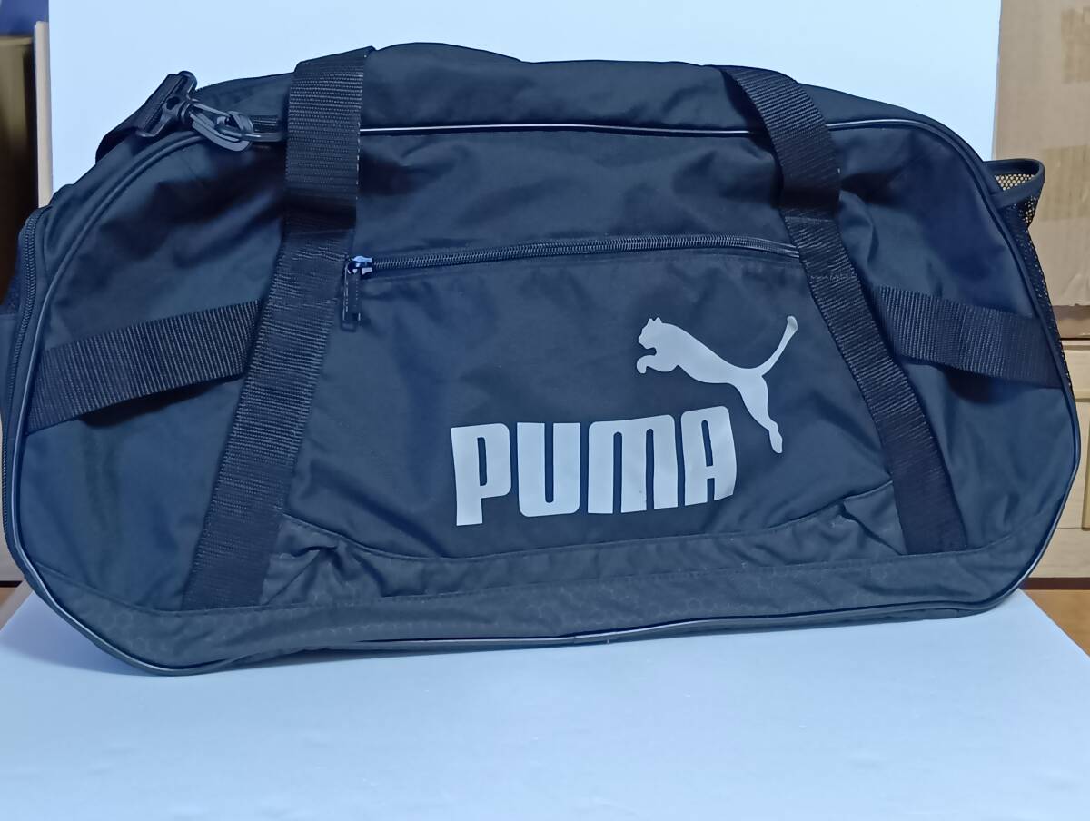 PUMA プーマ　ボストンバッグ　スポーツバッグ　ブラック　黒【KT-T-239】0806