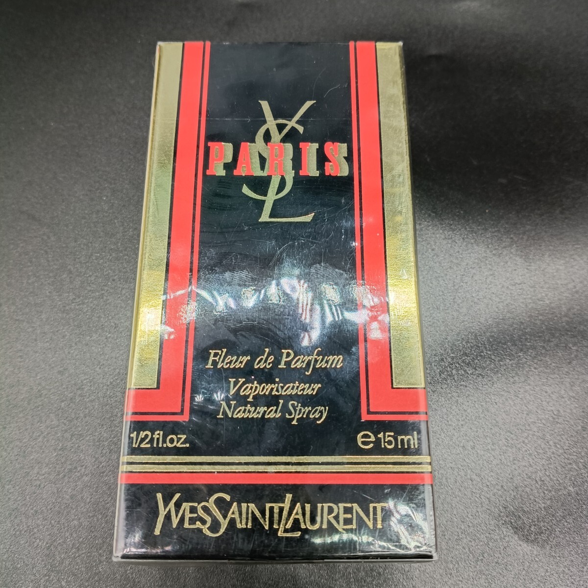 8-21 YVES SAINT LAURENT YSL PARIS パリ 香水 15ml フルールドパルファム ナチュラルスプレー フィルム付 未開封 保管品