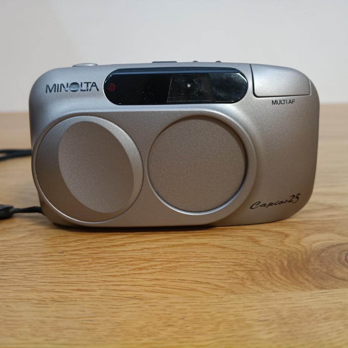 FJMT2 MINOLTA Capios 25 MULTI AF フィルムカメラ コンパクトカメラ ミノルタ 動作未確認 現状品