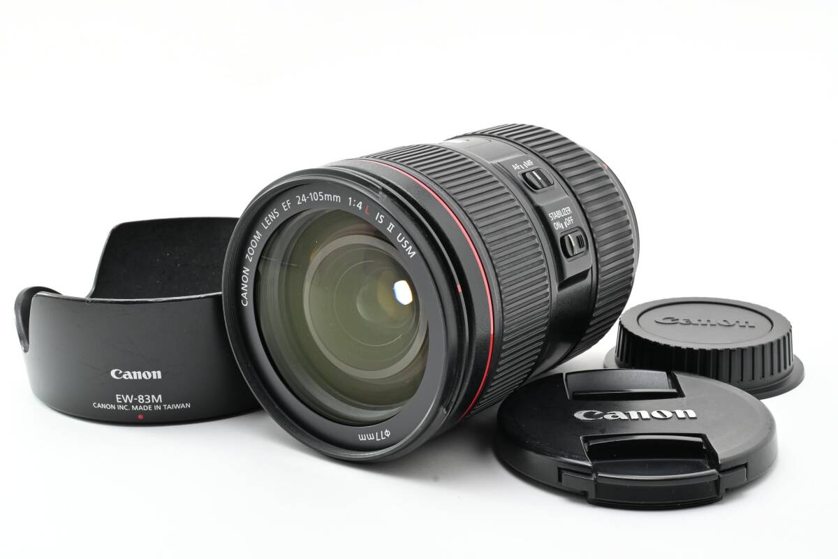 【美品】Canon EF24-105mm F4L IS II USM #480