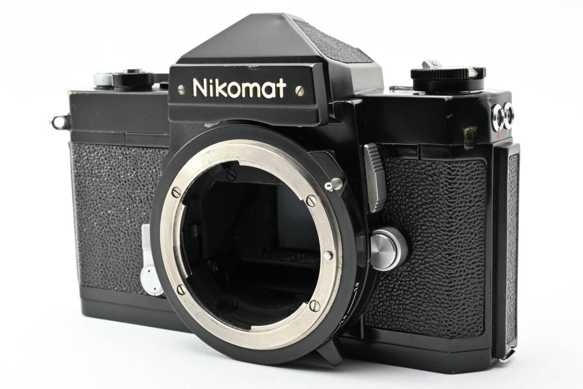 【実用美品】Nikomat FTn ブラック + 関東カメラサービス水銀電池アダプター #490
