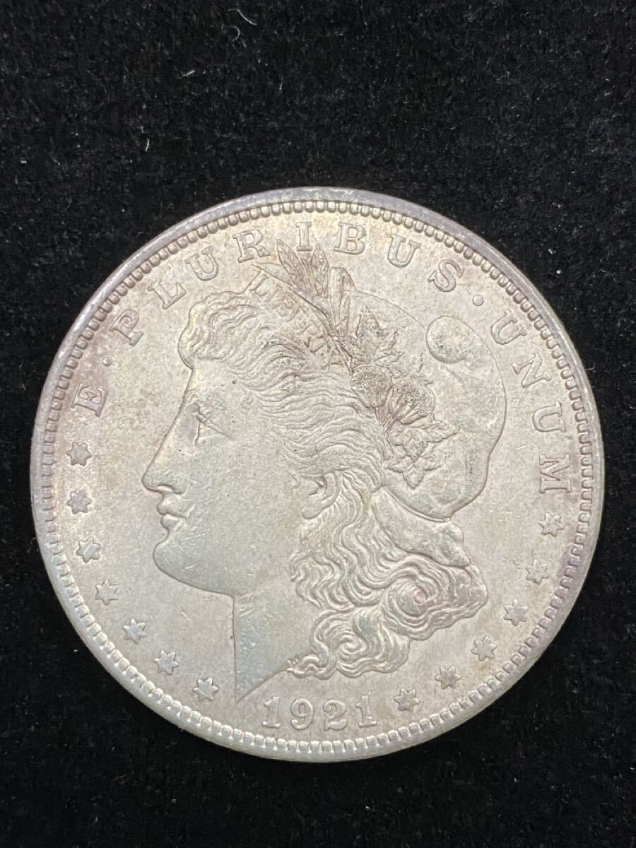 1921年 アメリカ合衆国 モルガンダラー 1ドル 銀貨 自由の女神 イーグル コイン/古銭-160