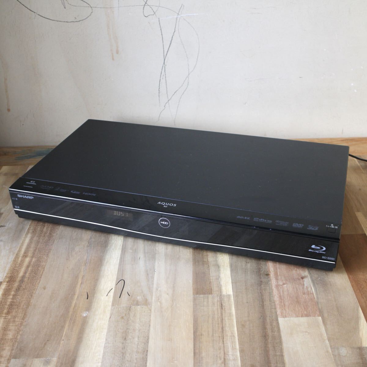 SHARP シャープ ブルーレイディスクレコーダー BD-S550 2013年製